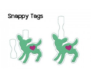 ITH - Anhänger Schlüsselanhänger Rehlein 2